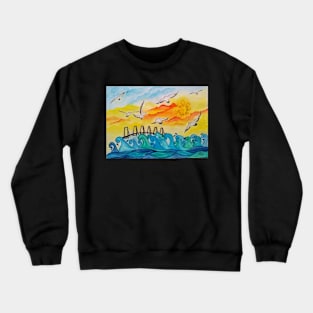 Maracaibo lake Crewneck Sweatshirt